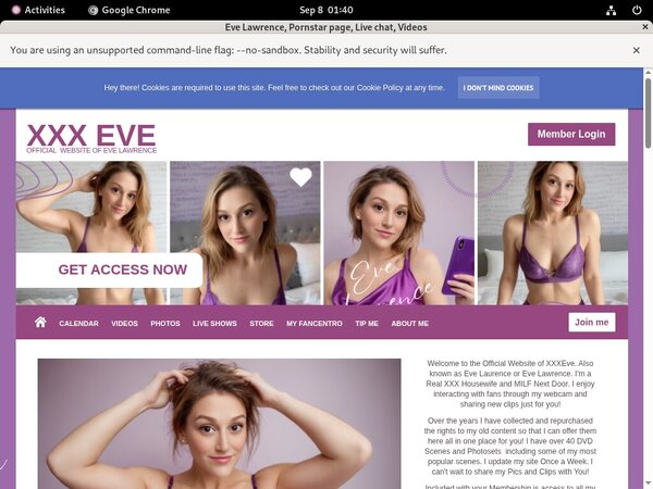 Site Rip Eve-lawrence.com