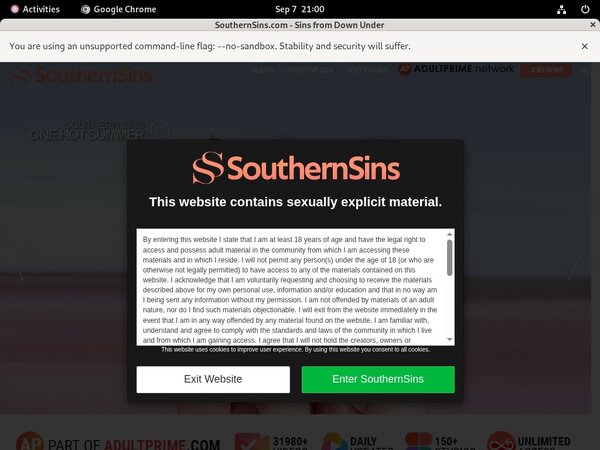 Southernsins Limited Discount