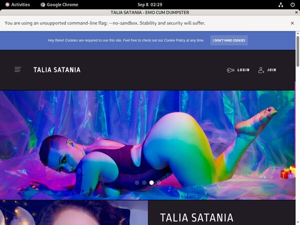 Talia Satania Free Tour