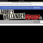 Theaudreyhollander Porn Free Theaudreyhollander Porn Free