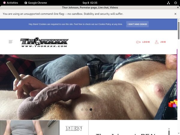 Thor Johnson Free Account Password