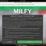 Username And Password For Milfy