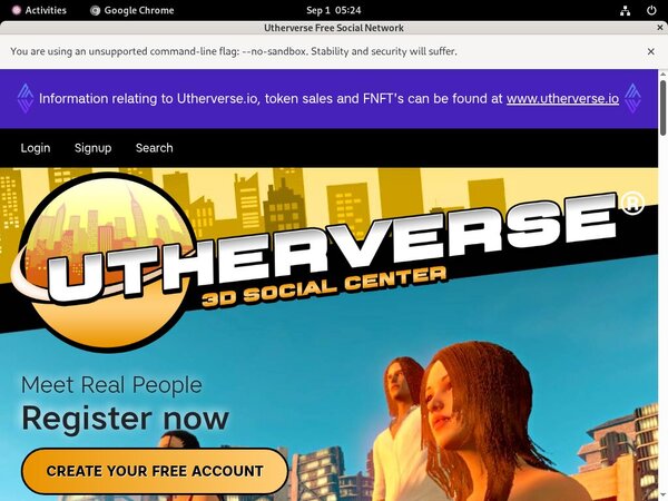 Utherverse.com Free Online