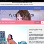 Valentinabiancox Billing Page Valentinabiancox Billing Page