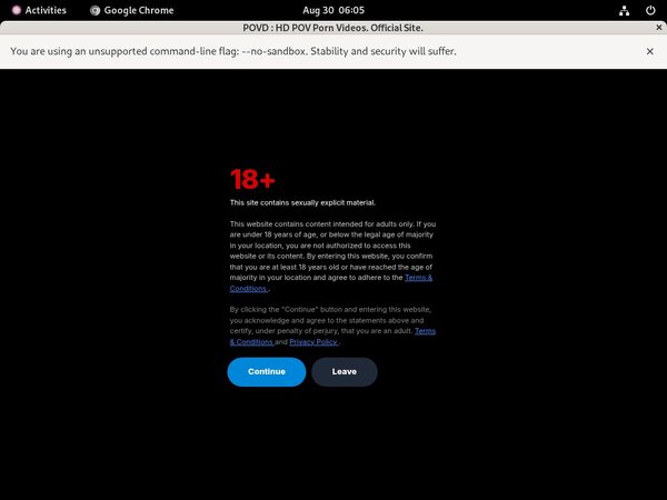 Valid POVD Passwords