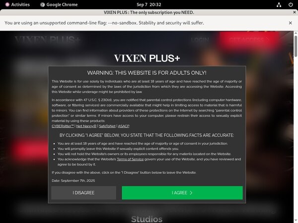 Vixen Plus Credits