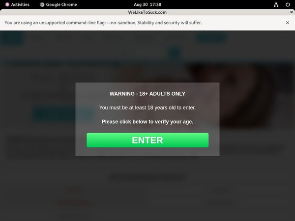 Weliketosuck.com Password Bugmenot