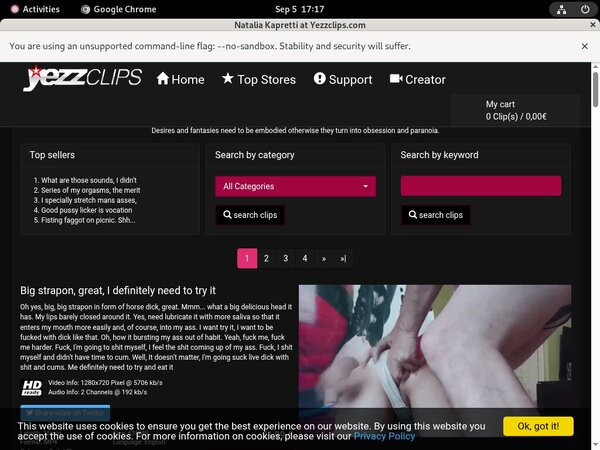 Yezzclips.com Free Login Password