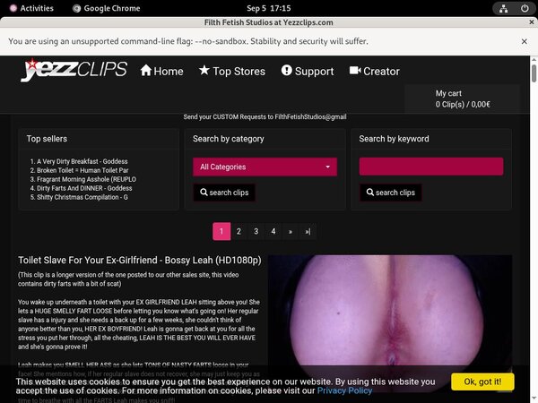 Yezzclips.com Premium Acc