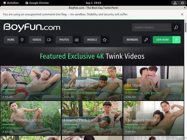 Boy Fun With EUDebit