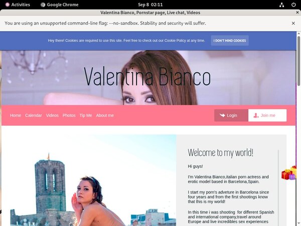 Valentina Bianco Epoch Page