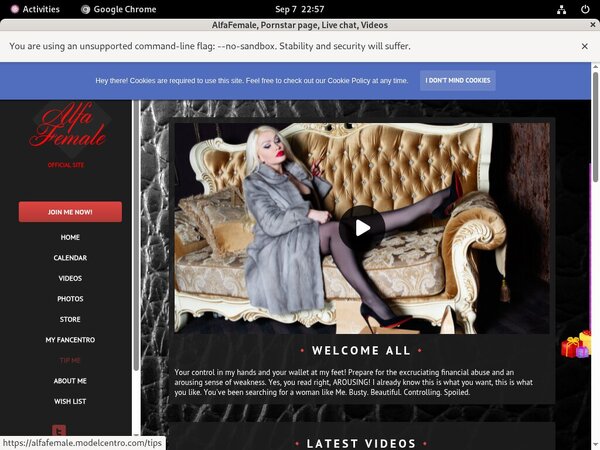 AlfaFemale Discreet Billing