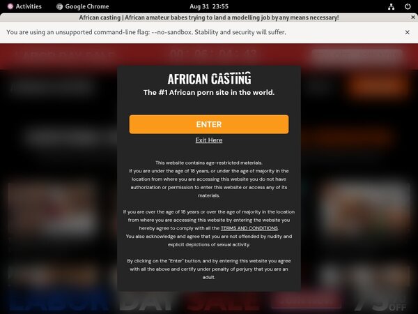 Join African Casting Paypal