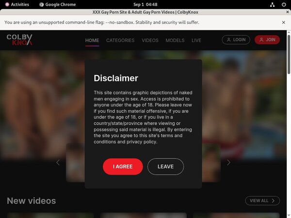 Colby Knox Account Logins